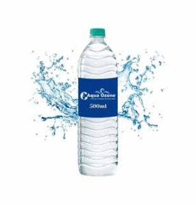 500ml Aqua Ozone Customised labelled water bottle solution for your business in Hyderabad